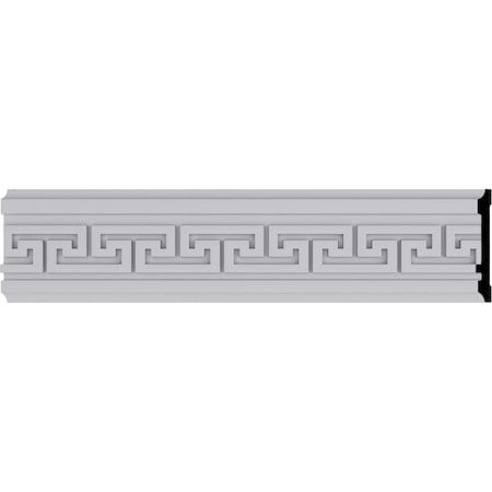 Ekena Millwork 3 1/2"H x 1/2"P x 94 1/2"L Eris Original Key Panel Moulding MLD03X00ER